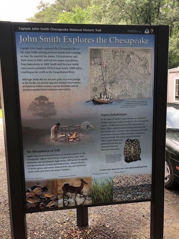 John Smith Explores the Chesapeake image. Click for full size.