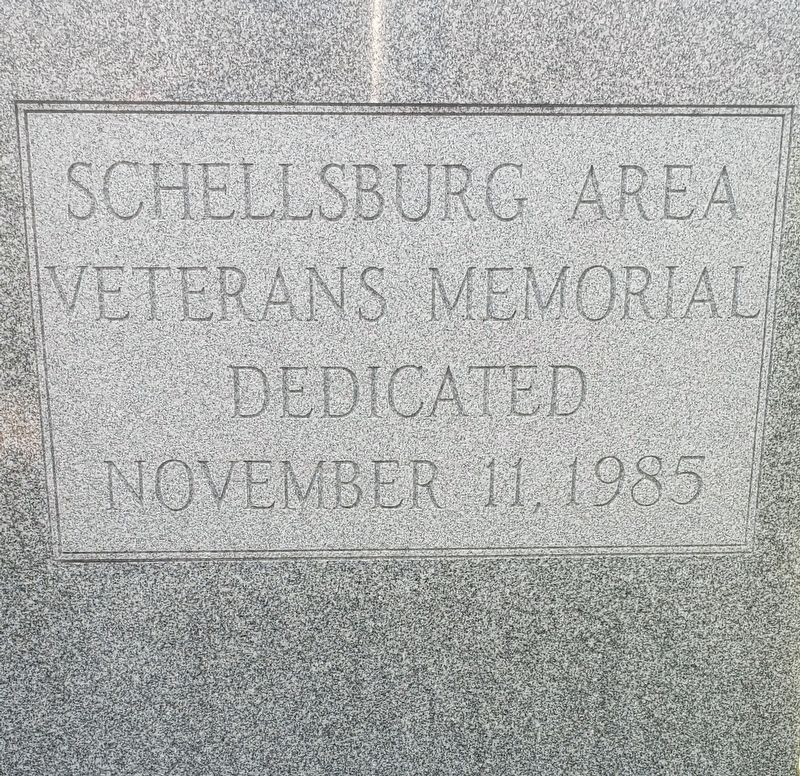 Veterans Memorial (Rear) image. Click for full size.