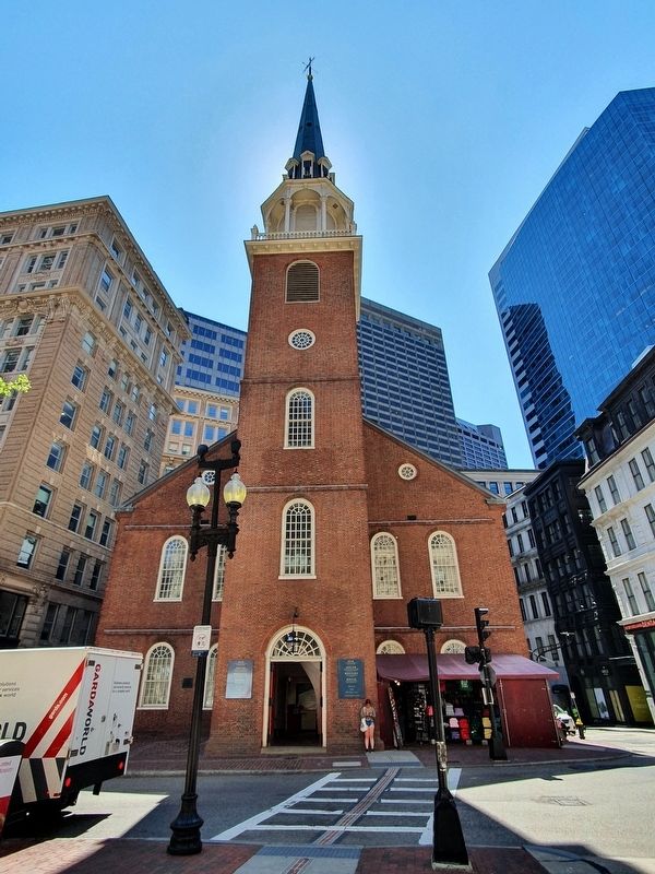 Old South Meeting House image. Click for full size.