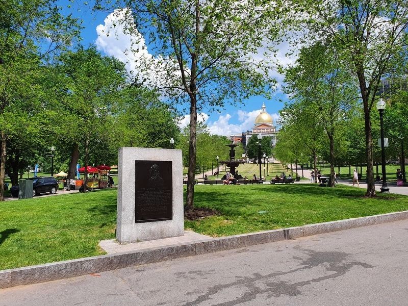 The Lafayette Mall Marker image. Click for full size.