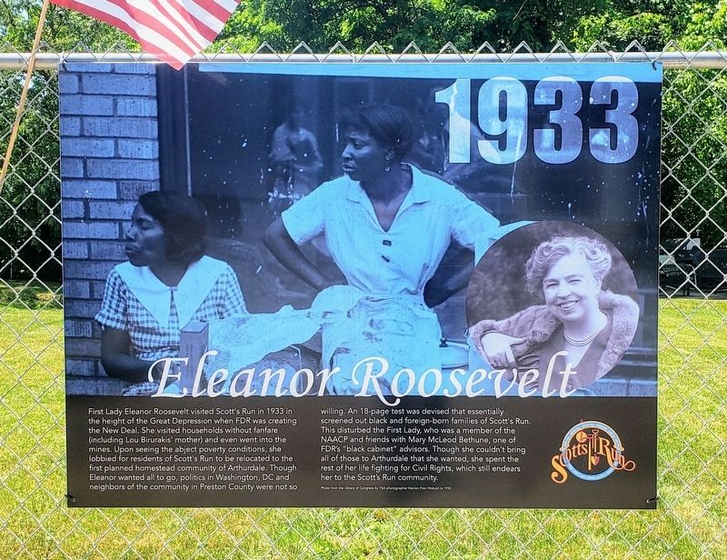 Eleanor Roosevelt Marker image. Click for full size.