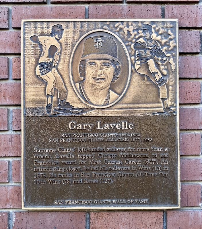 Gary Lavelle Marker image. Click for full size.