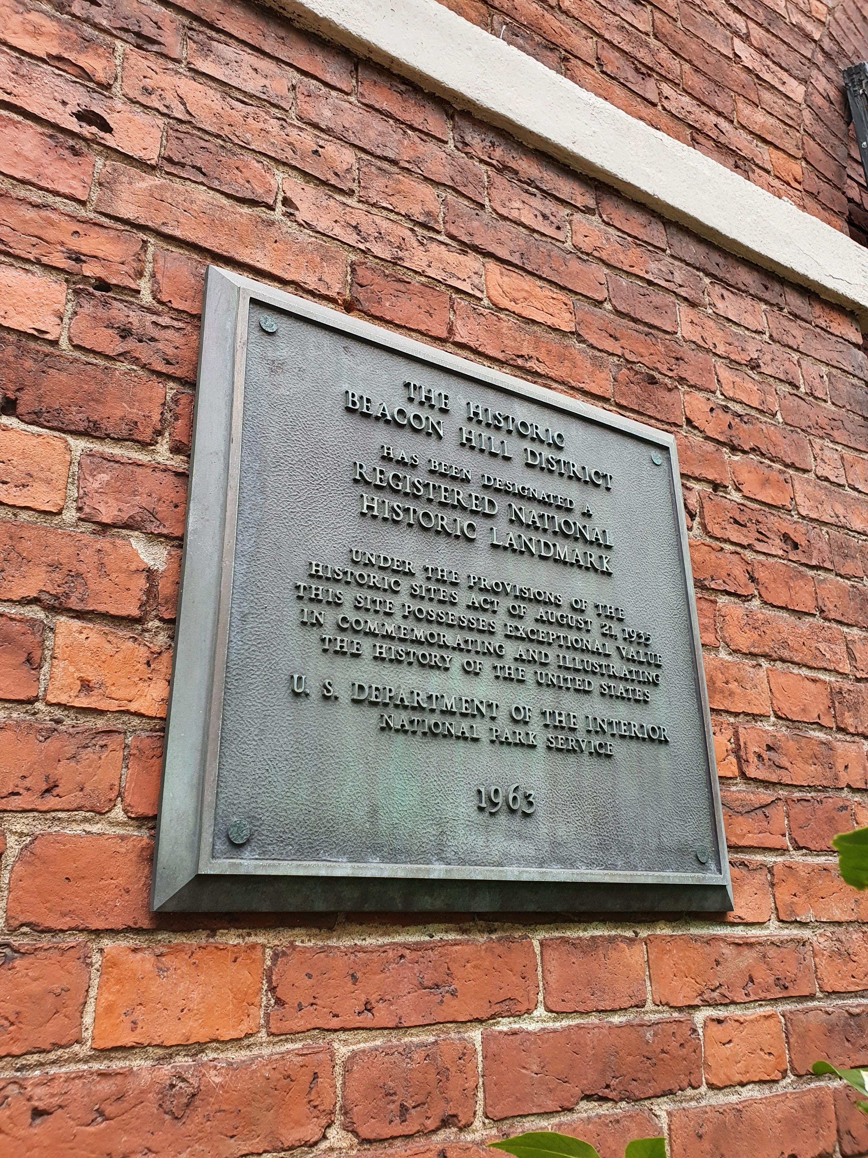 The Historic Beacon Hill District Marker