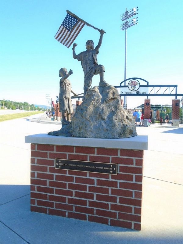 The Children of Pennsylvania's Fallen Warriors Monument image. Click for full size.