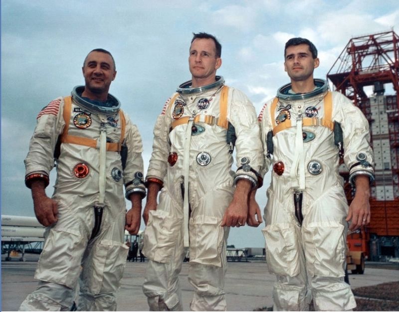 Apollo 1 Crew image. Click for full size.