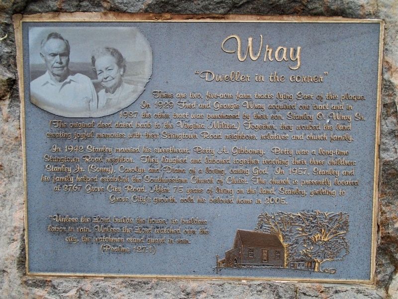 Wray Marker image. Click for full size.