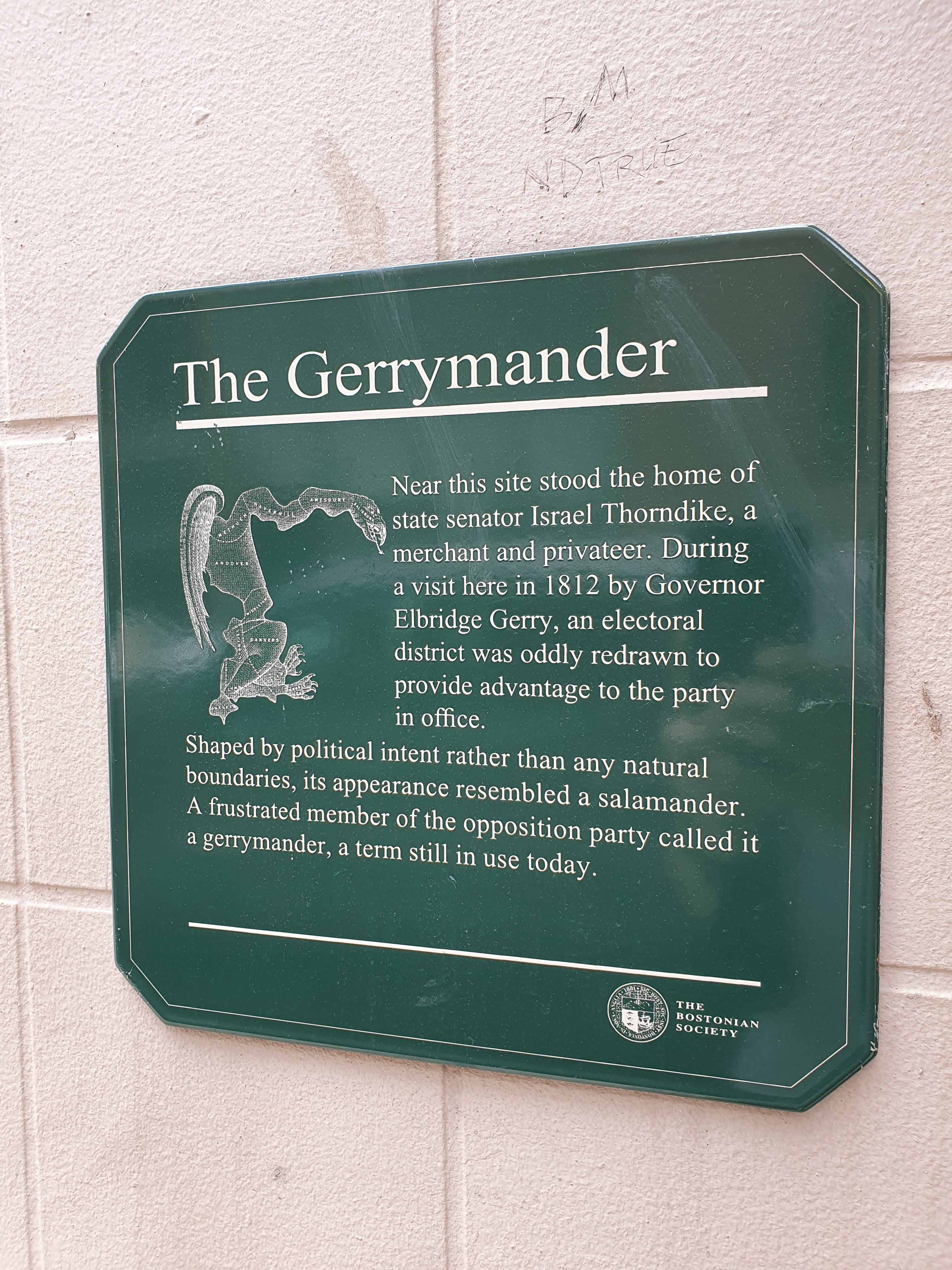 The Gerrymander Marker
