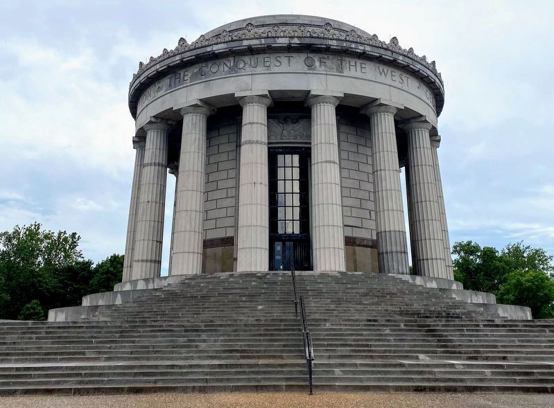 The George Rogers Clark Memorial image. Click for full size.