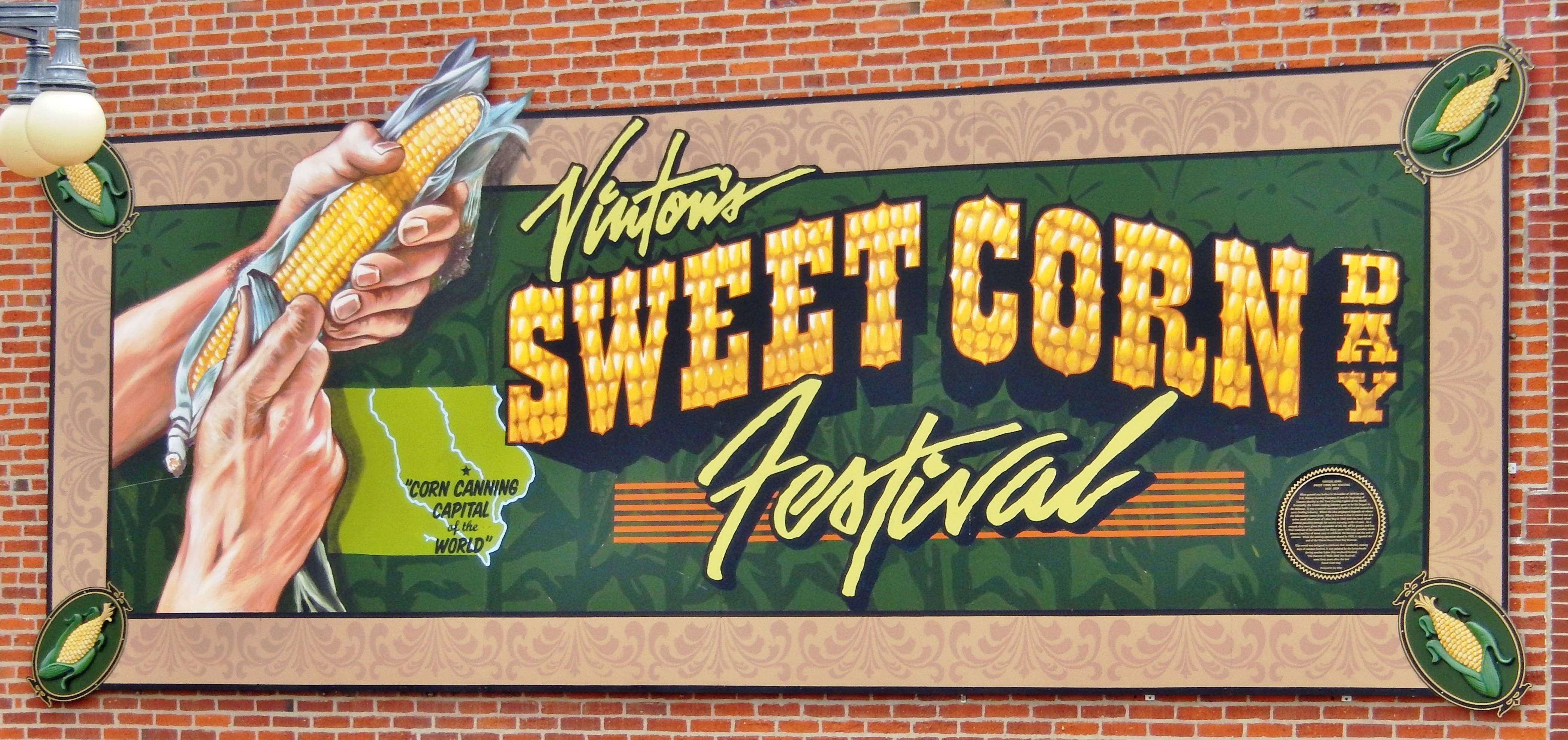Sweet Corn Day Festival Mural