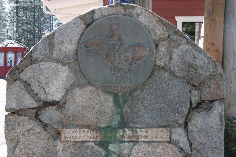 An additional Pony Express Marker. Click for full size. An additional Pony Express Marker image. Click for full size.
