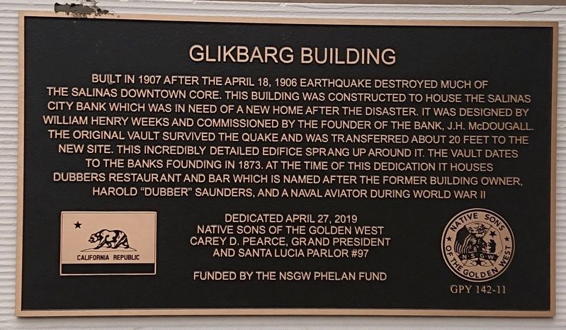 Glikbarg Building Marker image. Click for full size.
