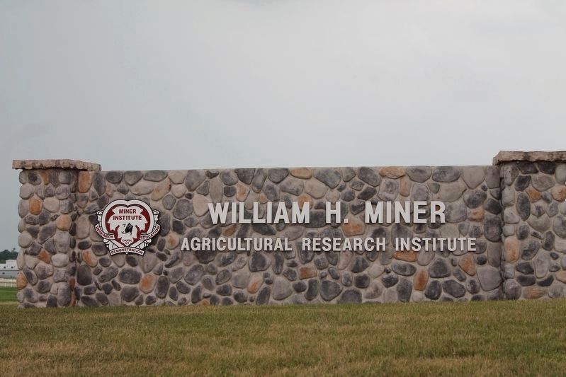 Miner Agricultural Research Institute Entrance image. Click for full size.