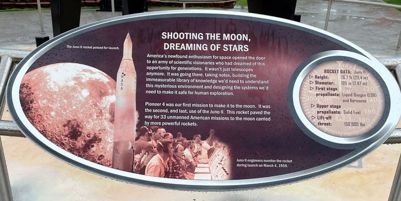 Shooting the Moon, Dreaming of Stars Marker. Click for full size. Shooting the Moon, Dreaming of Stars Marker image. Click for full size.
