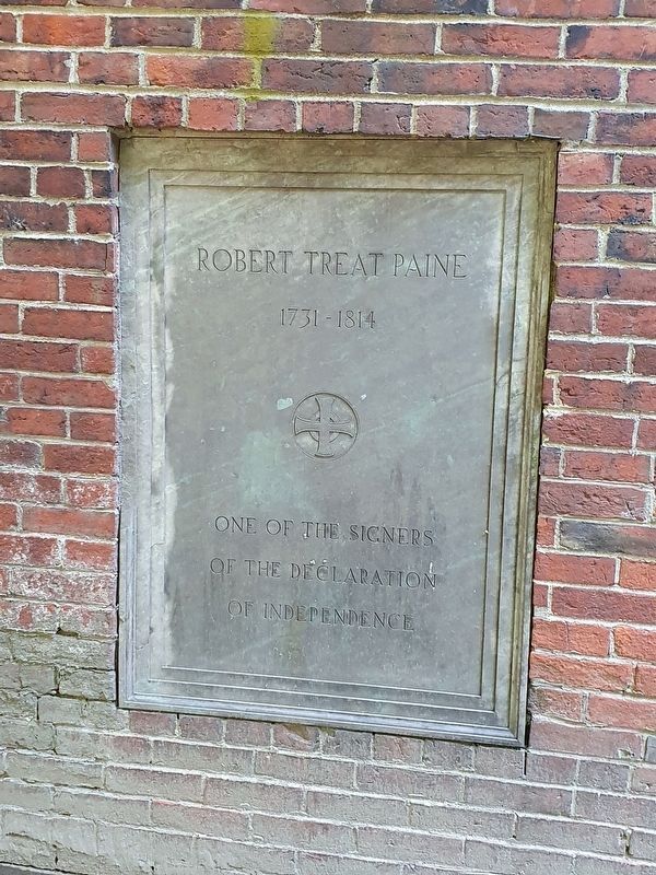 Robert Treat Paine's gravestone at the Granary Burying Ground image. Click for full size.