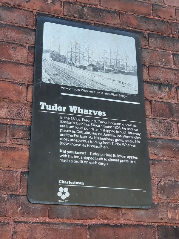 Tudor Wharves Marker image. Click for full size.