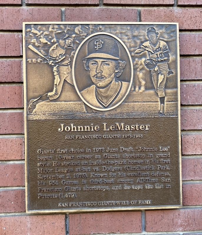 Johnnie LeMaster Marker image. Click for full size.