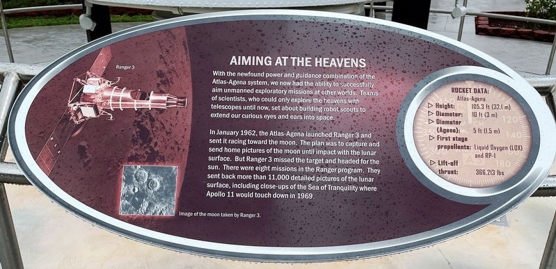 Aiming at the Heavens Marker. Click for full size. Aiming at the Heavens Marker image. Click for full size.