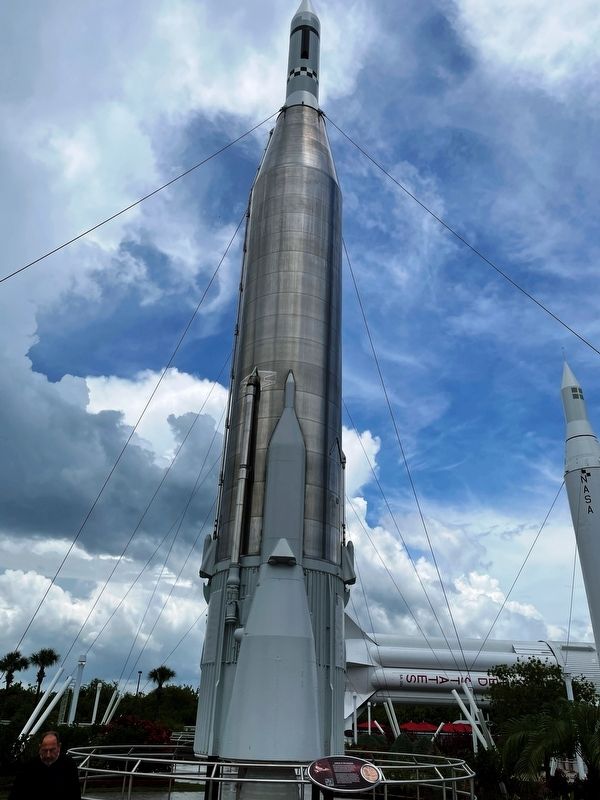 Atlas-Agena Rocket image. Click for full size.