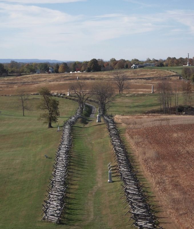 The Sunken Road or Bloody Lane image. Click for full size.