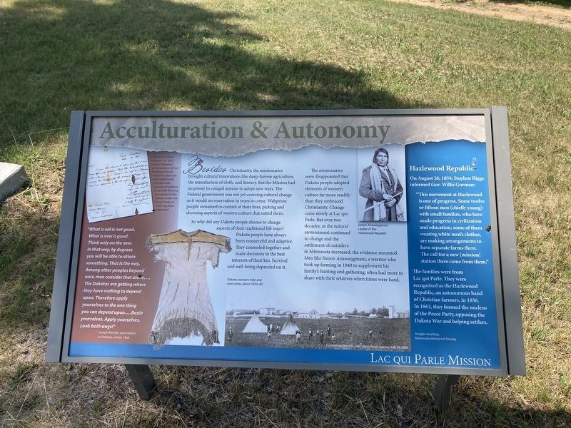 Acculturation & Autonomy Marker image. Click for full size.