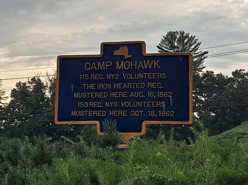 Camp Mohawk Marker image. Click for full size.
