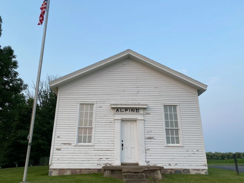 Alpine Township Hall image. Click for full size.