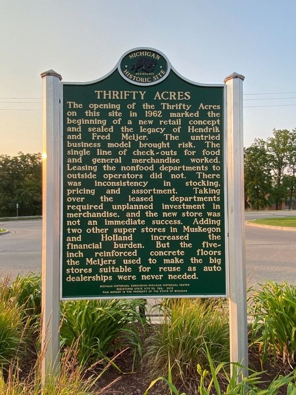Thrifty Acres Marker image. Click for full size.