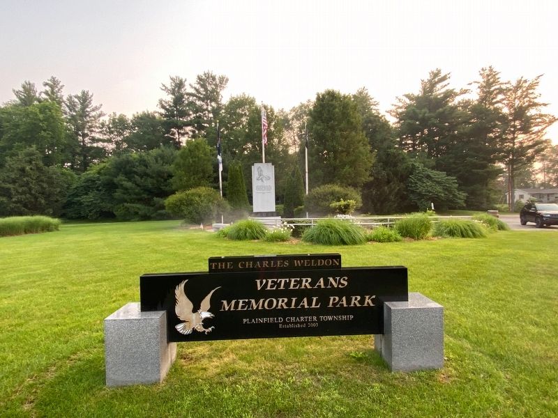Plainfield Charter Township Veterans Memorial. Click for full size. Plainfield Charter Township Veterans Memorial image. Click for full size.