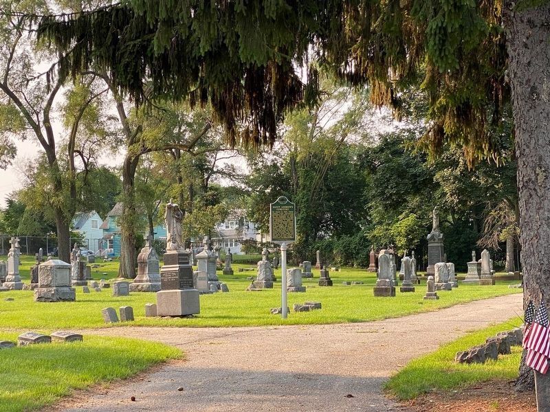 St. Andrew's Cemetery Marker. Click for full size. St. Andrew's Cemetery Marker image. Click for full size.