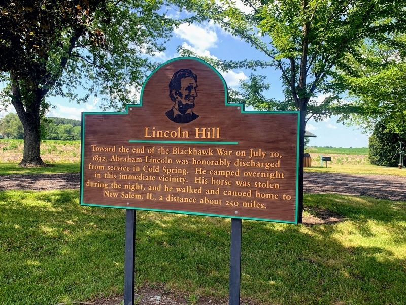 Lincoln Hill Marker image. Click for full size.