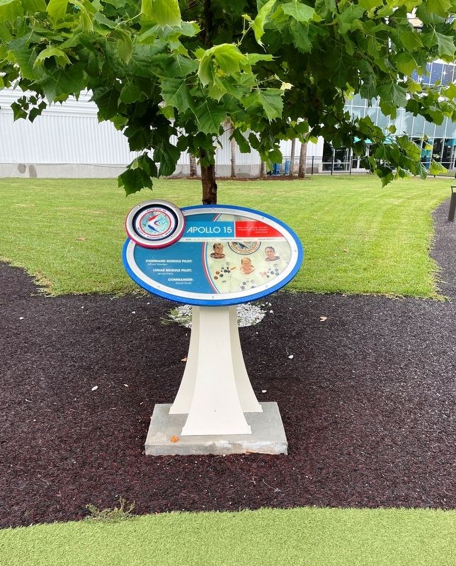 Apollo 15 Marker image. Click for full size.