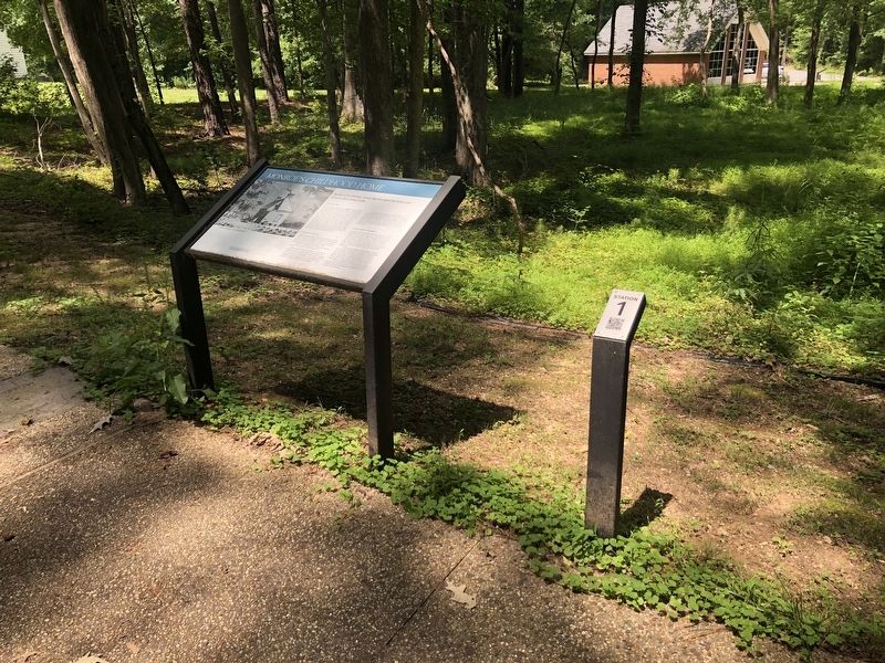 Monroe's Childhood Home Marker. Click for full size. Monroe's Childhood Home Marker image. Click for full size.