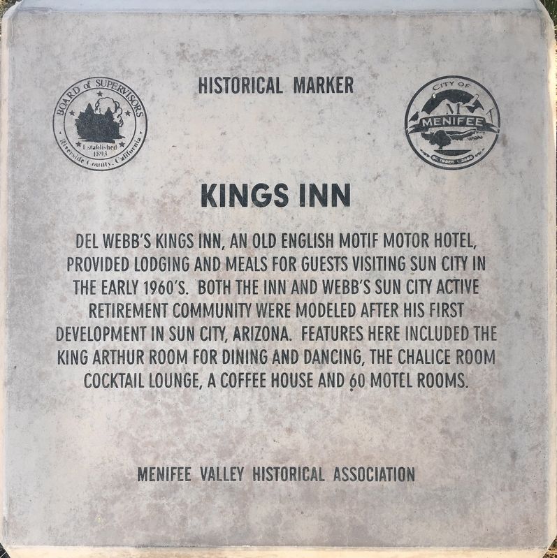 Kings Inn Marker image. Click for full size.
