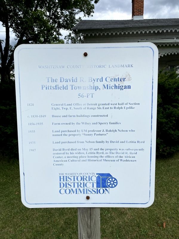 The David R. Byrd Center Marker image. Click for full size.