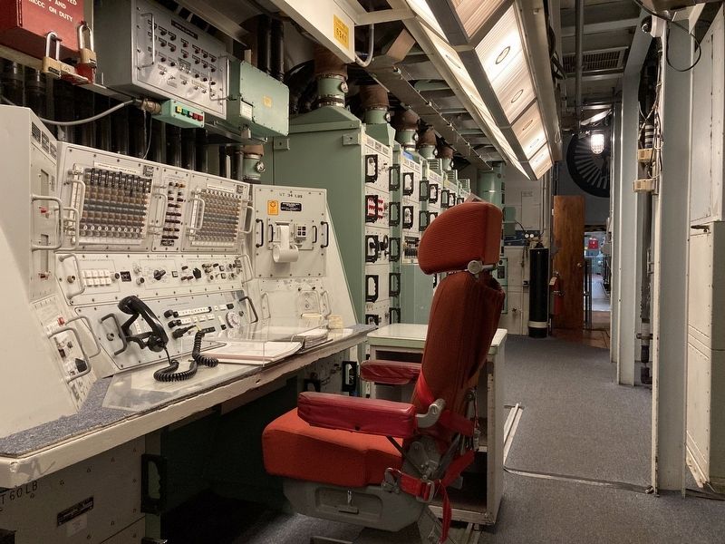 Missile launch control panel image. Click for full size.