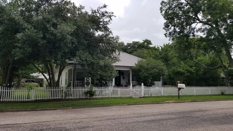 The view of the Home of Texas Attorney General George McCormick and Marker from the street. Click for full size. The view of the Home of Texas Attorney General George McCormick and Marker from the street image. Click for full size.