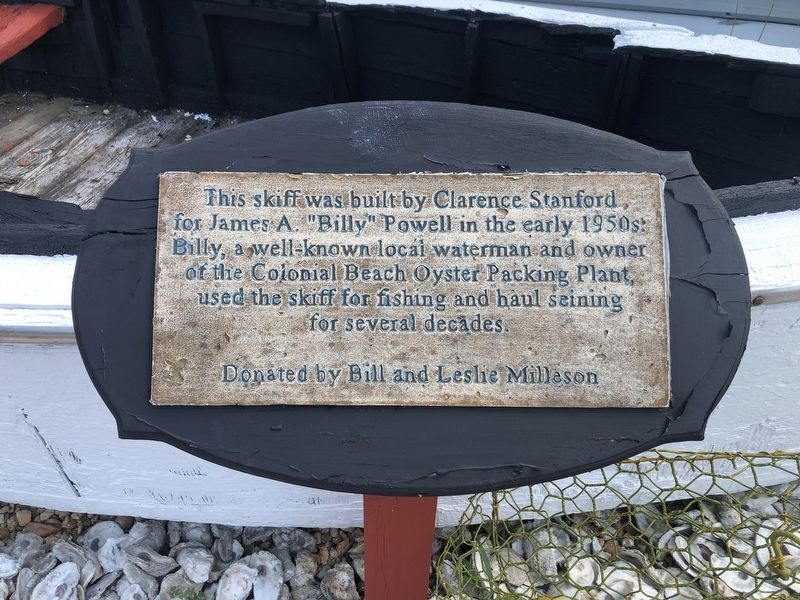 Skiff Marker. Click for full size. Skiff Marker image. Click for full size.