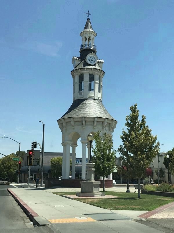 Cone & Kimball Building Clock Tower (replica) image. Click for full size.