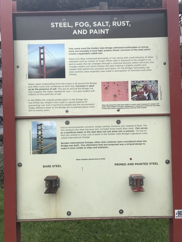 Steel, Fog, Salt, Rust, and Paint Marker image. Click for full size.