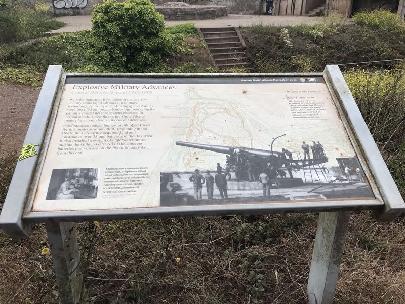 Explosive Military Advances Marker. Click for full size. Explosive Military Advances Marker image. Click for full size.