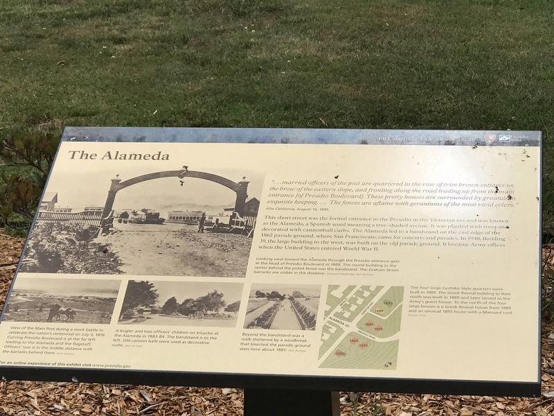 The Alameda Marker image. Click for full size.