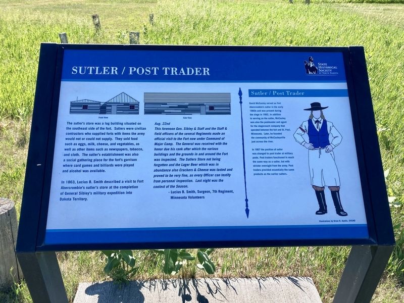 Sutler/Post Trader Marker image. Click for full size.
