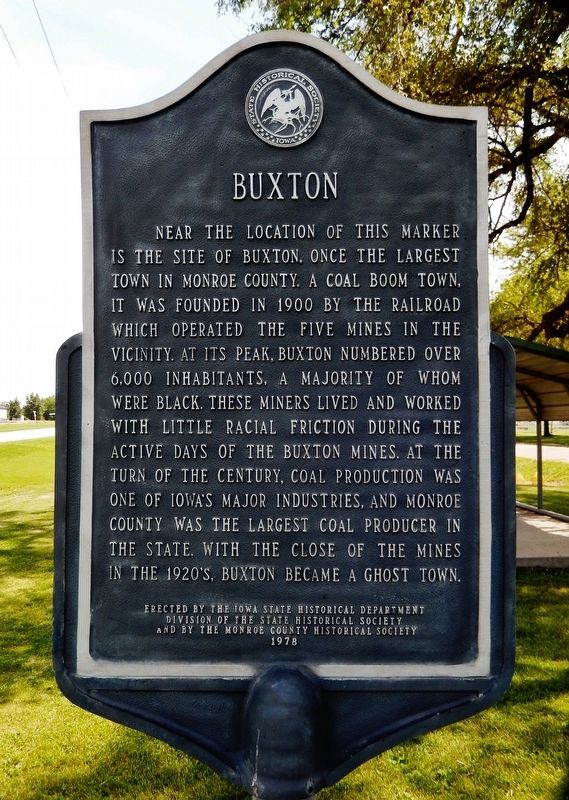 Buxton Marker image. Click for full size.