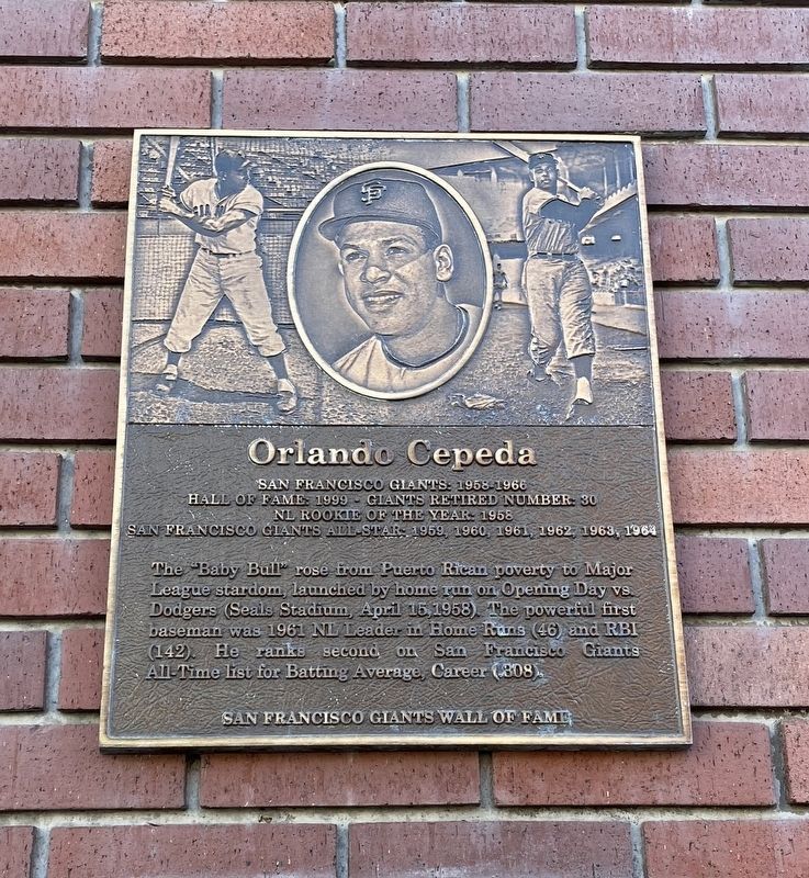 Orlando Cepeda Historical Marker