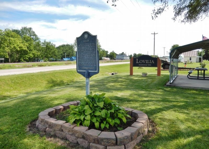 Buxton Marker. Click for full size. Buxton Marker image. Click for full size.
