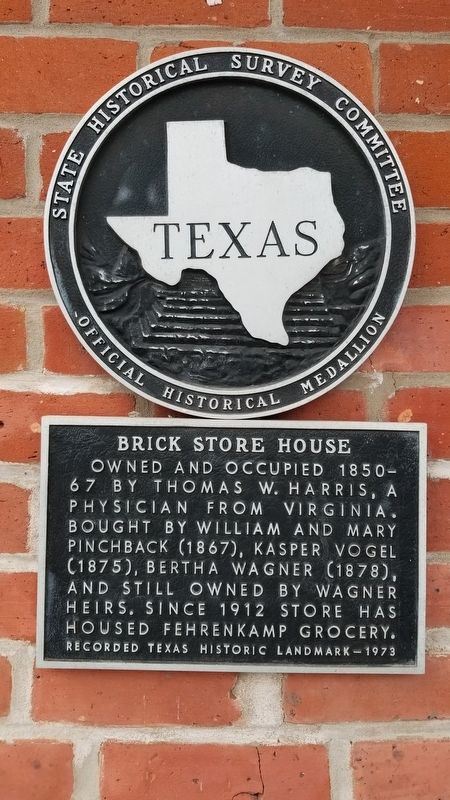 Brick Stone House Marker image. Click for full size.