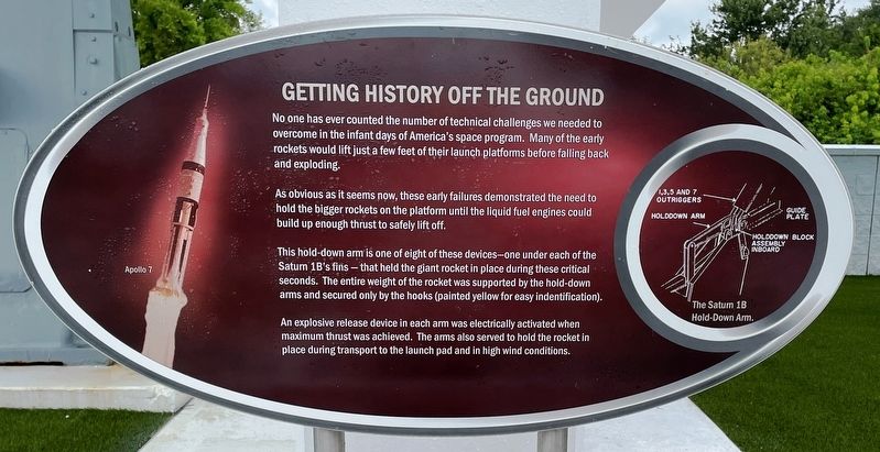 Getting History Off the Ground Marker image. Click for full size.