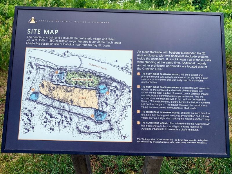 Site Map Marker. Click for full size. Site Map Marker image. Click for full size.