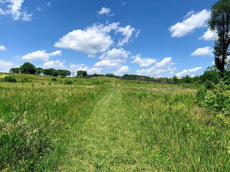 Northwest Platform Mound. Click for full size. Northwest Platform Mound image. Click for full size.