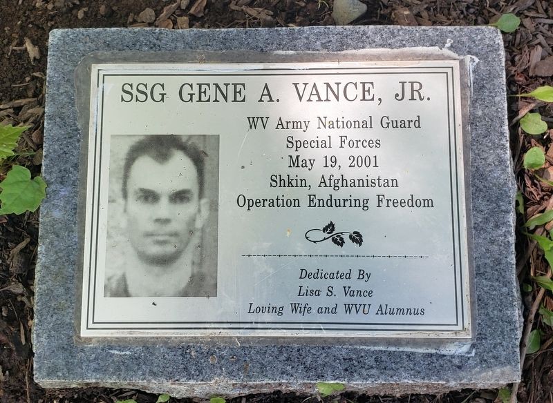 SSG Gene A. Vance, Jr. Marker image. Click for full size.
